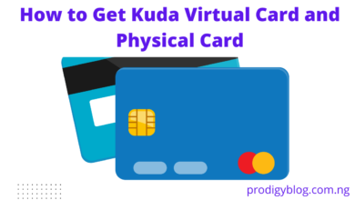 How to Get Kuda Virtual Card and Physical Card